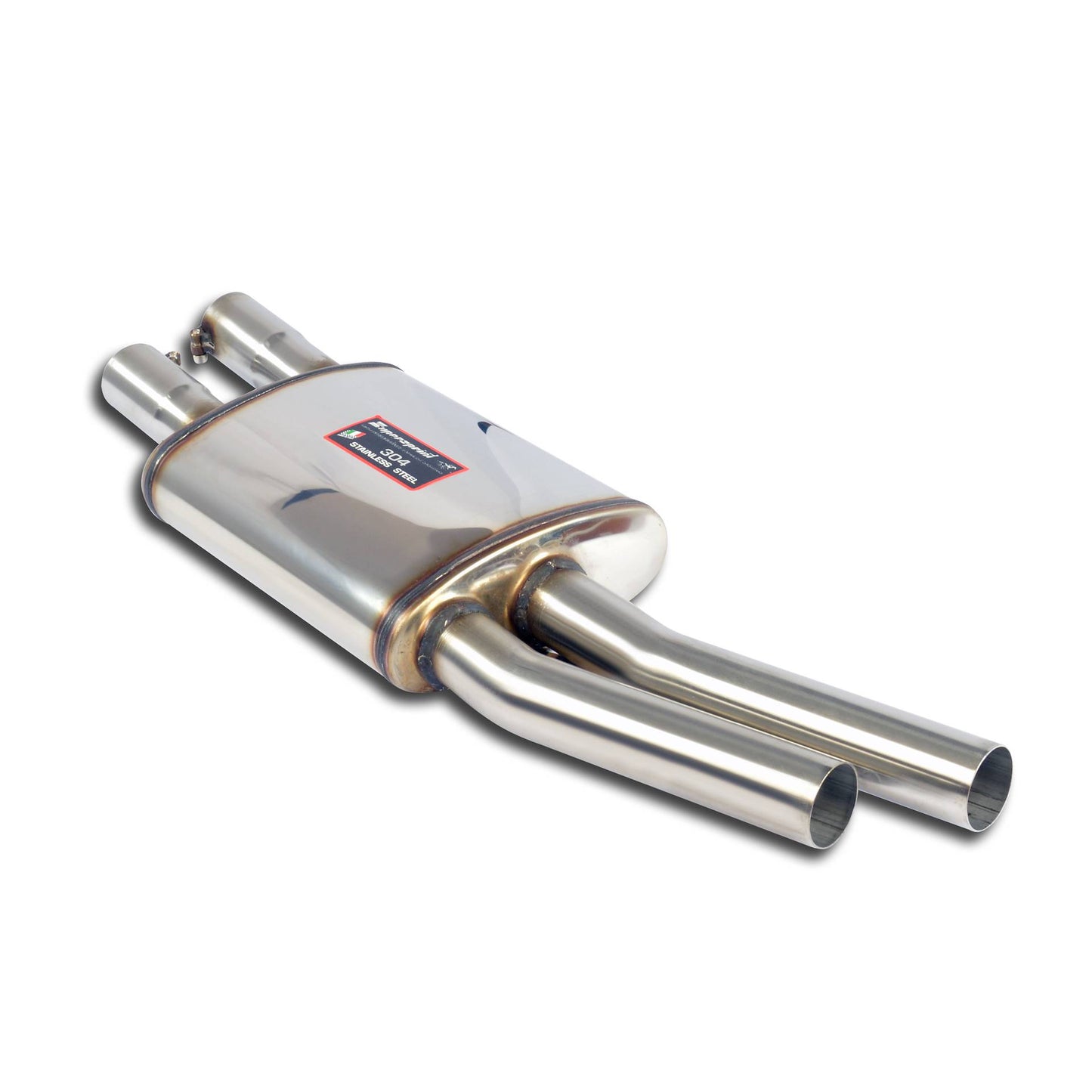 Silencieux central Supersprint pour BMW E46 - Tous les modèles (Pour conversion moteur N51 / N52 / N52N / N53)