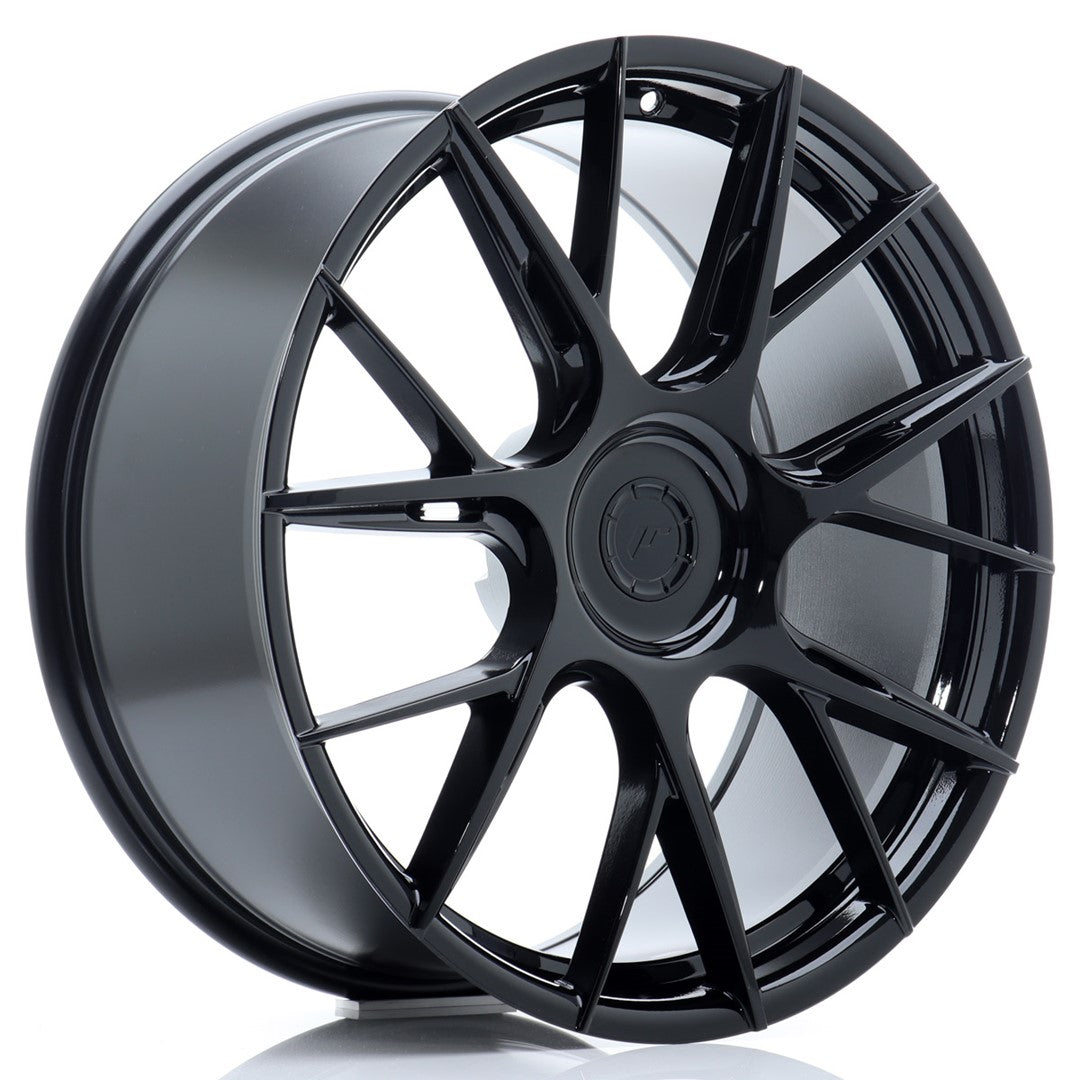 Jante Japan racing Wheels JR42 20x9 ( 5 trous - sur mesure ) ET35-50 5H BLANK Noire brillante