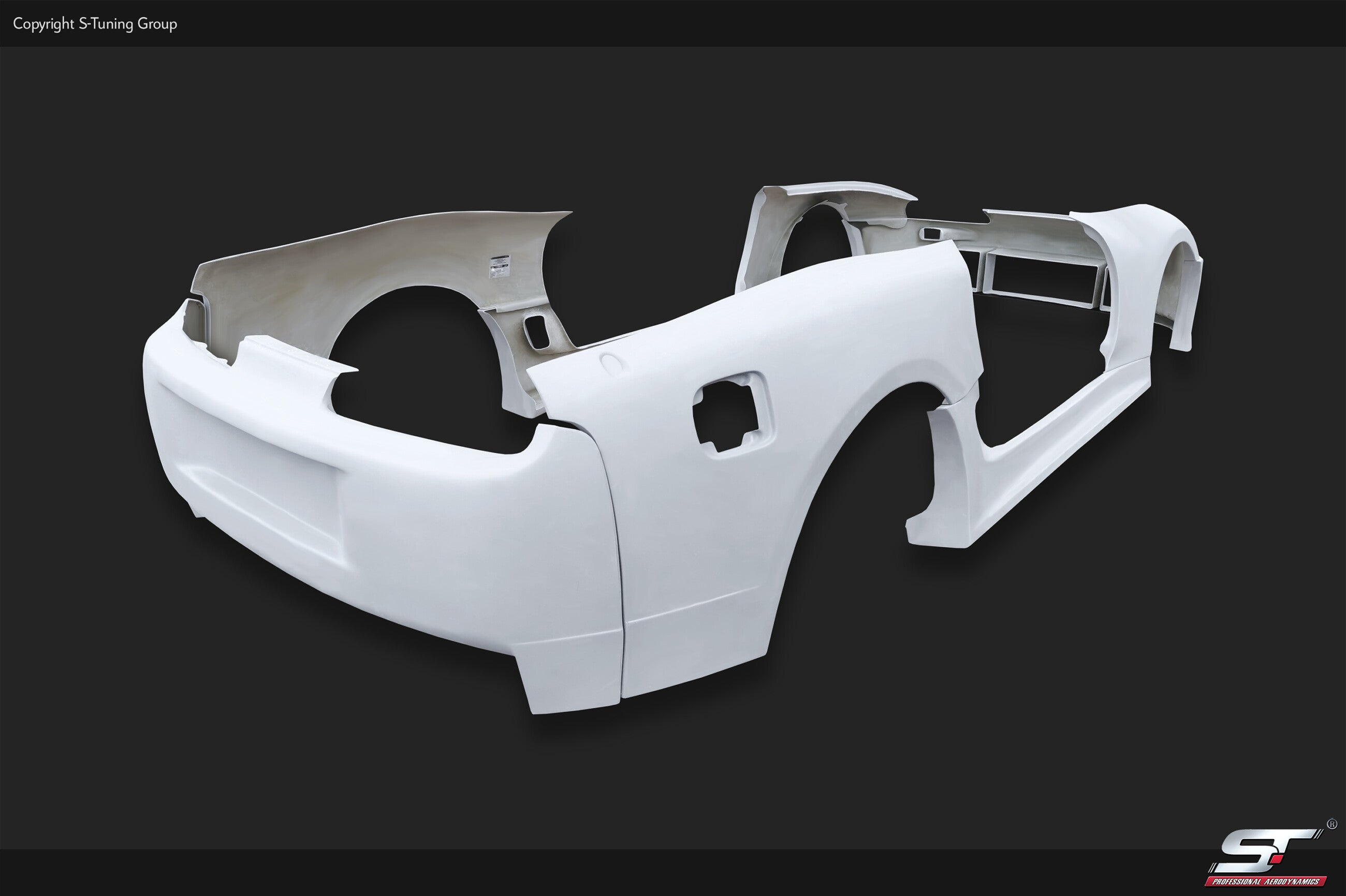 KIT CARROSSERIE LARGE V2 POUR TOYOTA SUPRA