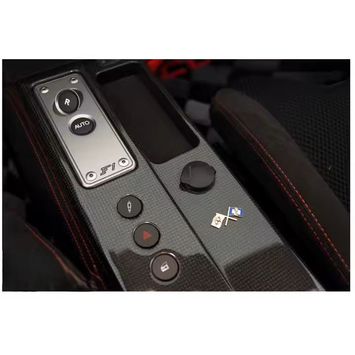 Accoudoir de console centrale pour Ferrari F430 Scuderia 16M LHD 2004 - 2009 en fibre de Carbone - KDMPARTS EUROPE TUNING STORE