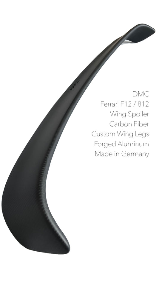 Aileron arrière en fibre de carbone de DMC GT pour Ferrari 812 SF et GTS - KDMPARTS EUROPE TUNING STORE
