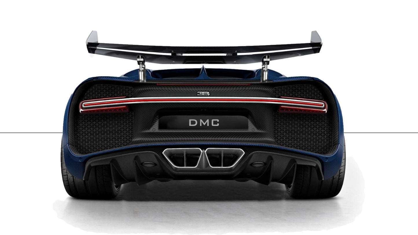 Aileron arrière en fibre de carbone forgée DMC « Estremo » pour Bugatti Chiron - KDMPARTS EUROPE TUNING STORE