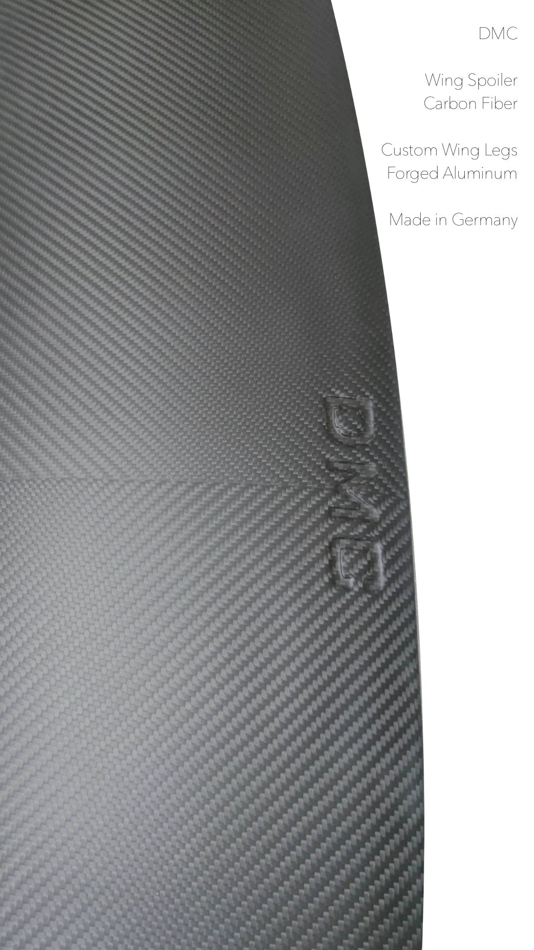 Aileron de coffre en fibre de carbone de DMC pour Bentley Continental GT Coupé et GTC Cabriolet 2021+ - KDMPARTS EUROPE TUNING STORE