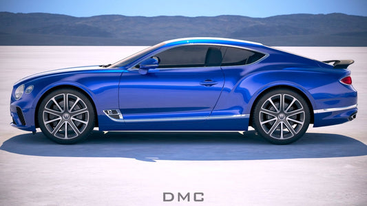 Aileron de coffre en fibre de carbone de DMC pour Bentley Continental GT Coupé et GTC Cabriolet 2021+ - KDMPARTS EUROPE TUNING STORE