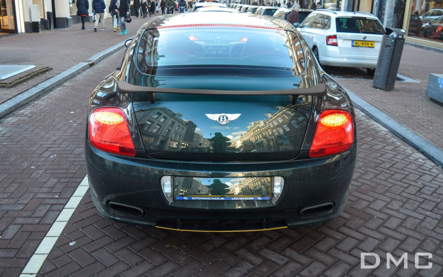 Aileron de coffre en fibre de carbone de DMC pour Bentley Continental GT Coupé, GTS Speed et Supersport (2003 - 2011) - KDMPARTS EUROPE TUNING STORE