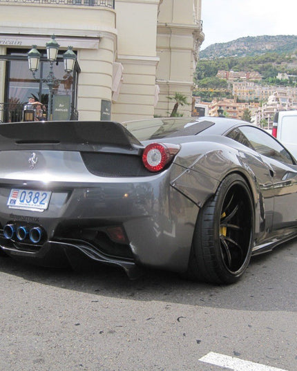 Aileron Spoiler arrière pour Ferrari F458 Coupé Italia et Spider 2010 - 2014 en fibre de Carbone haute brillance - KDMPARTS EUROPE TUNING STORE