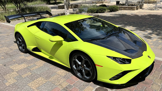 Aileron spoiler en fibre de carbone « GT3 » de DMC pour Lamborghini Huracan EVO Coupé et Spyder d'origine - KDMPARTS EUROPE TUNING STORE