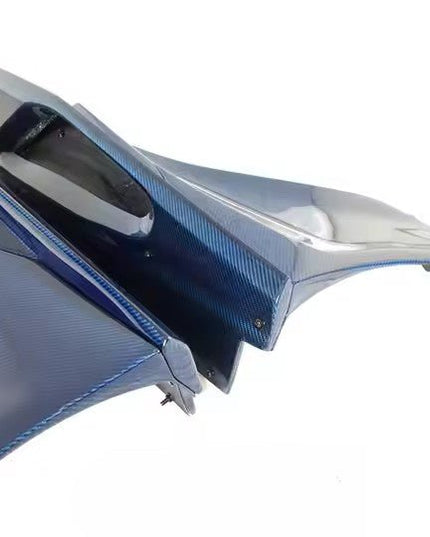 Bas de caisse Jupes pour McLaren MP4 12 - C et 650S 2011 - 2017 Style CF 675LT (6 pcs) en fibre de carbone bleu - KDMPARTS EUROPE TUNING STORE