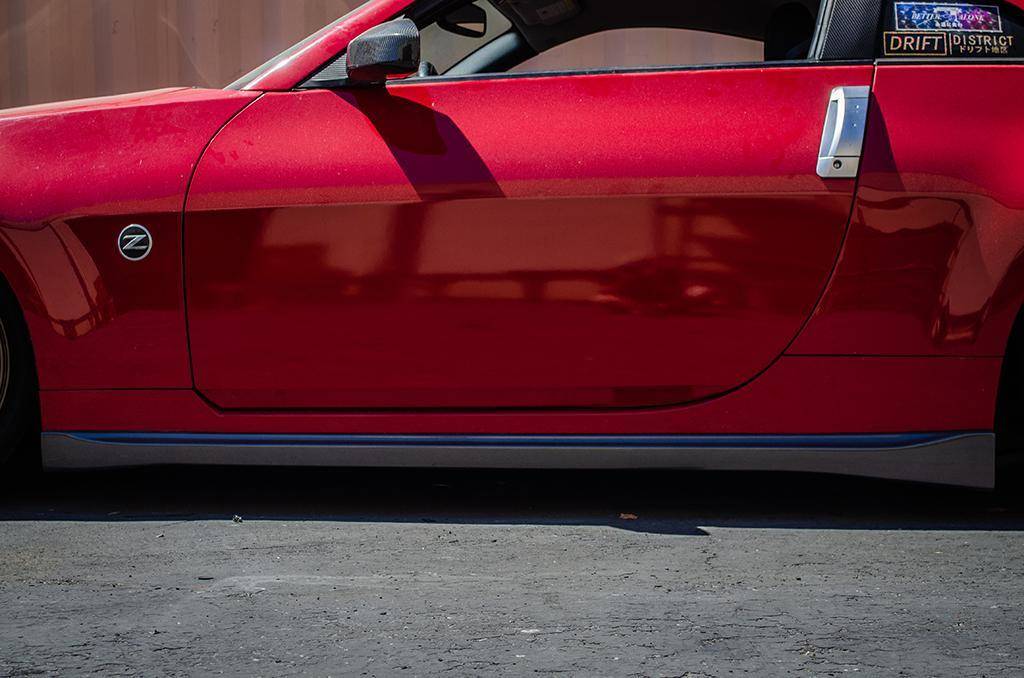 Bas de caisse latéraux pour Nissan 350Z 2003 - 2008 Style Nismo V3 polyuréthane - KDMPARTS EUROPE TUNING STORE