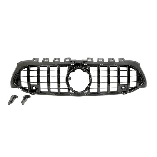 Calandre Avant pour Mercedes W177 / V177 Look GTR Caméra 360 Noire brillante - KDMPARTS EUROPE TUNING STORE