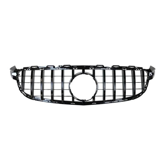Calandre Avant pour Mercedes W205 C63 Look GT Noire brillante - KDMPARTS EUROPE TUNING STORE