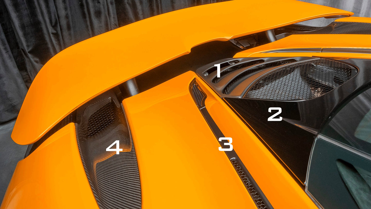 Capot moteur en fibre de carbone de DMC pour McLaren 750S Coupé d'origine - KDMPARTS EUROPE TUNING STORE