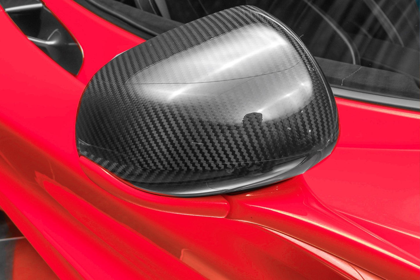 Coques de rétroviseurs latéraux en fibre de carbone de DMC pour McLaren Artura Coupé et Spider d'origine - KDMPARTS EUROPE TUNING STORE