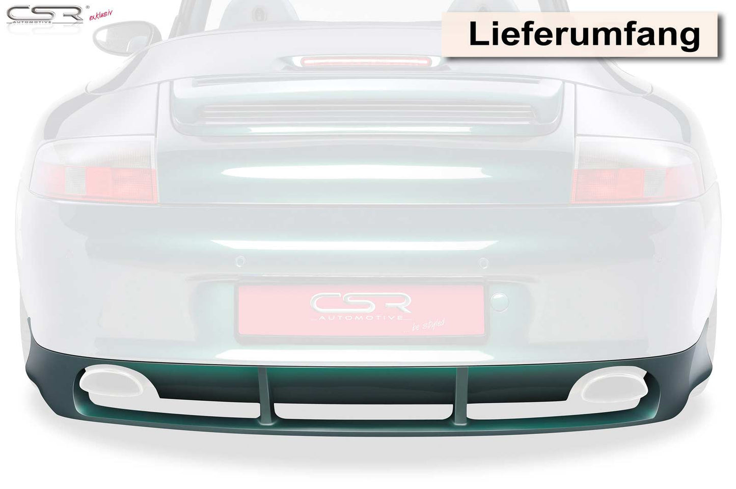 Diffuseur arrière pour Porsche 911 / 996 MK2 - KDMPARTS EUROPE TUNING STORE