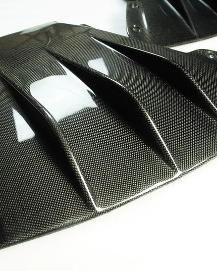 Diffuseur de pare chocs arrière pour Ferrari F360 Modena Spider 1999 - 2005 en fibre de Carbone - KDMPARTS EUROPE TUNING STORE