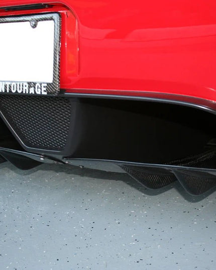 Diffuseur de pare chocs arrière pour Ferrari F360 Modena Spider 1999 - 2005 en fibre de Carbone - KDMPARTS EUROPE TUNING STORE