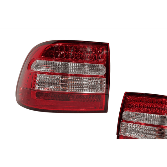 Feux Arrière pour Porche Cayenne 2003 - 2007 Led Rouge - KDMPARTS EUROPE TUNING STORE