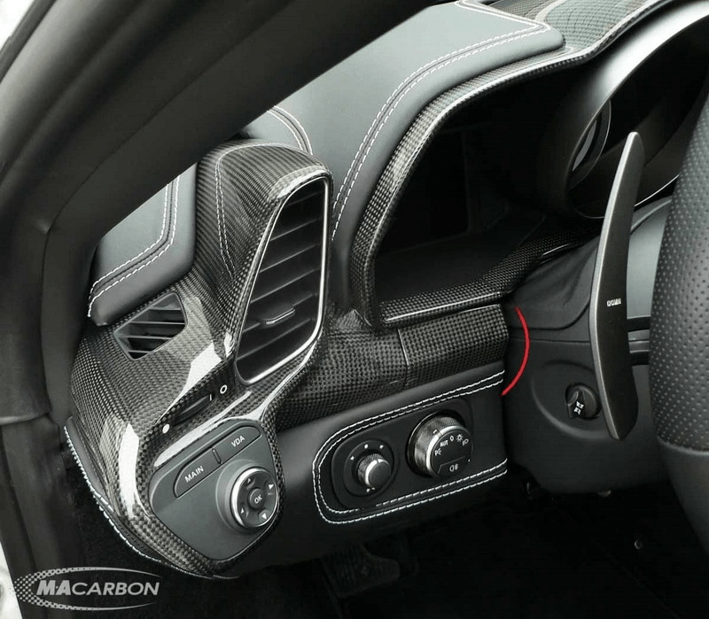Garnitures de tableau de bord gauche / droite pour Ferrari F458 Coupé Italia / Spider 2010 - 2014 - KDMPARTS EUROPE TUNING STORE