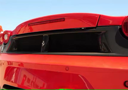 Grille de panneau arrière pour Ferrari F430 Scuderia Coupé Scuderia Spider 2004 - 2009 en fibre de Carbone haute brillance - KDMPARTS EUROPE TUNING STORE