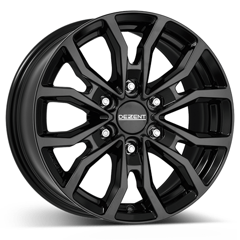 Jante Alu DEZENT KC black 17x7.5 ET25 6x139.7/106.1 - KDMPARTS EUROPE TUNING STORE