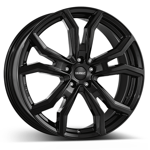 Jante Alu DEZENT TV black 20x9 ET20 5x112/66.6 - KDMPARTS EUROPE TUNING STORE