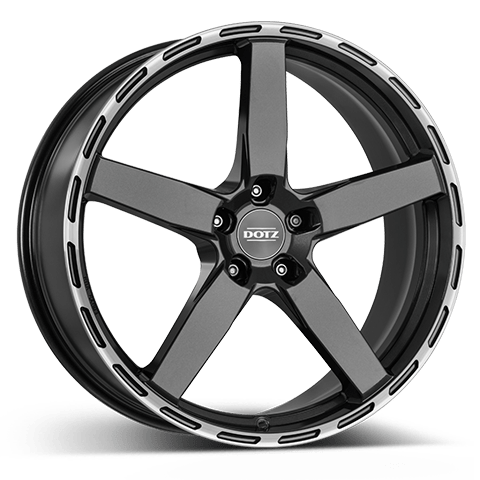 Jante Alu DOTZ MarinaBay dark 19x8.5 ET40 5x114.3/71.6 - KDMPARTS EUROPE TUNING STORE