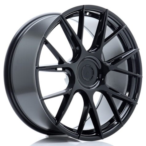 Jante Japan racing Wheels JR42 20x8,5 ( 5 trous - sur mesure ) ET20-45 5H BLANK Noire brillante - KDMPARTS EUROPE TUNING STORE