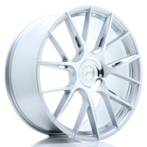 Jante Japan racing Wheels JR42 22x9,5 ( 5 trous - sur mesure ) ET20-48 5H BLANK Silver Machined Face - KDMPARTS EUROPE TUNING STORE