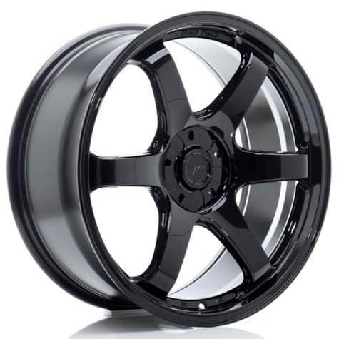 Jante Japan racing Wheels SL03 19x8 ( 5 trous - sur mesure ) ET20-35 5H BLANK Noire brillante - KDMPARTS EUROPE TUNING STORE