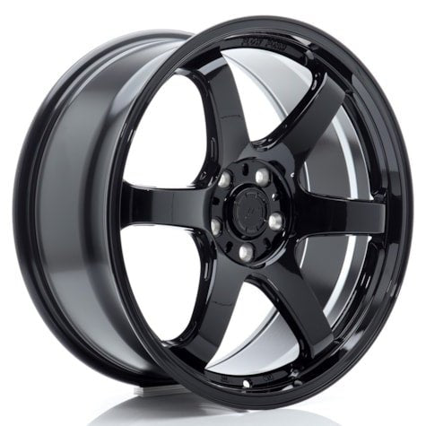 Jante Japan racing Wheels SL03 19x8,5 ET42 5x112 Noire brillante - KDMPARTS EUROPE TUNING STORE