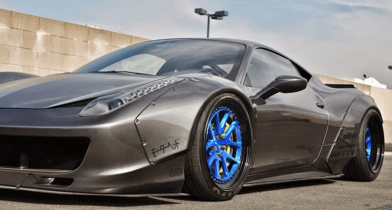 Kit carrosserie large pour Ferrari F458 Coupé italia / Spider - KDMPARTS EUROPE TUNING STORE