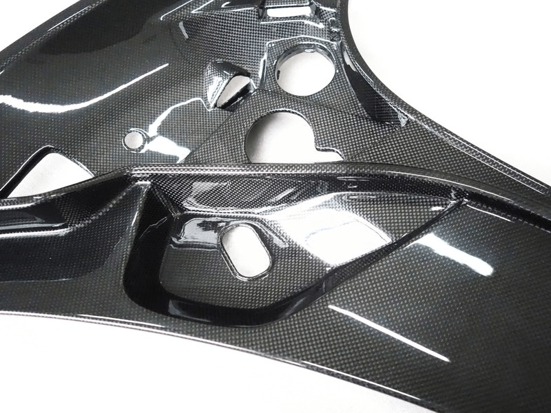 Kit de panneau de couvercle de coffre avant de style OEM pour McLaren 570S 2016 - 2017 5 pcs - KDMPARTS EUROPE TUNING STORE