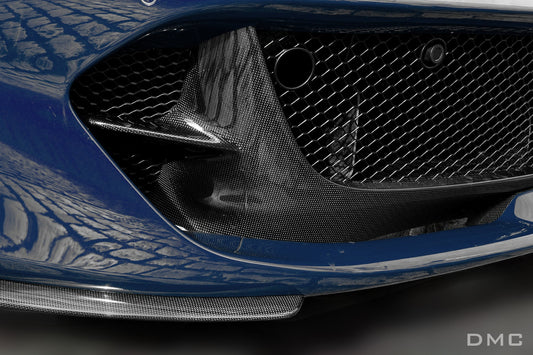 Lame de pare chocs avant en fibre de carbone de DMC pour Ferrari 812 Superfast SF et GTS - KDMPARTS EUROPE TUNING STORE