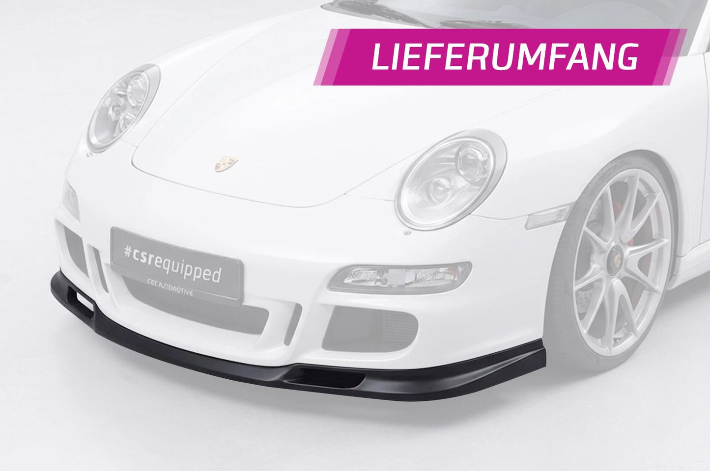 Lame de pare chocs avant pour Porsche 911 / 997 - KDMPARTS EUROPE TUNING STORE