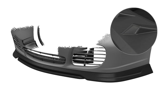 Lame de pare chocs avant type « cup » avec homologation ABE pour Porsche 911 / 996 - KDMPARTS EUROPE TUNING STORE