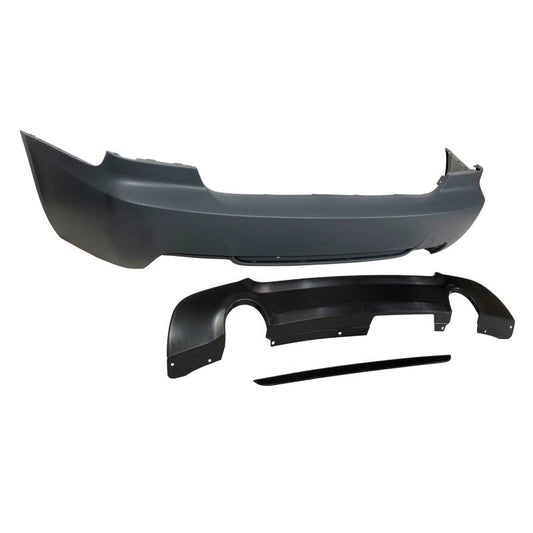 Pare Chocs Arrière BMW E92 /E93 Look M - Tech Double Sortie ABS en plastique - KDMPARTS EUROPE TUNING STORE