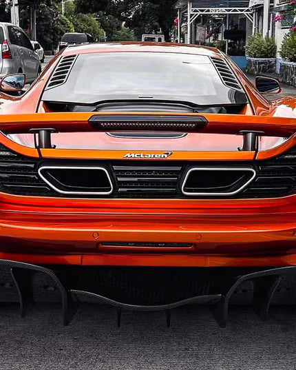 Pare chocs arrière pour McLaren MP4 12C / 650S 2011 - 2017 Style Rebel performance partiellement en fibre de carbone - KDMPARTS EUROPE TUNING STORE