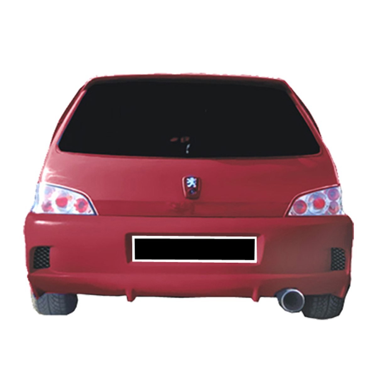Pare chocs arrière pour Peugeot 106 (96 - 05) – look Flash - KDMPARTS EUROPE TUNING STORE