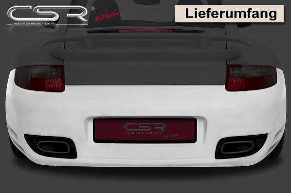 Pare chocs arrière pour Porsche 911 / 997 look Turbo - KDMPARTS EUROPE TUNING STORE
