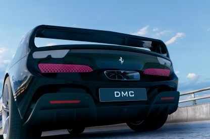 Pare chocs avant en fibre de carbone Style « F40 » de DMC pour Ferrari 296 GTB / 296 Assetto Fiorano d'origine - KDMPARTS EUROPE TUNING STORE