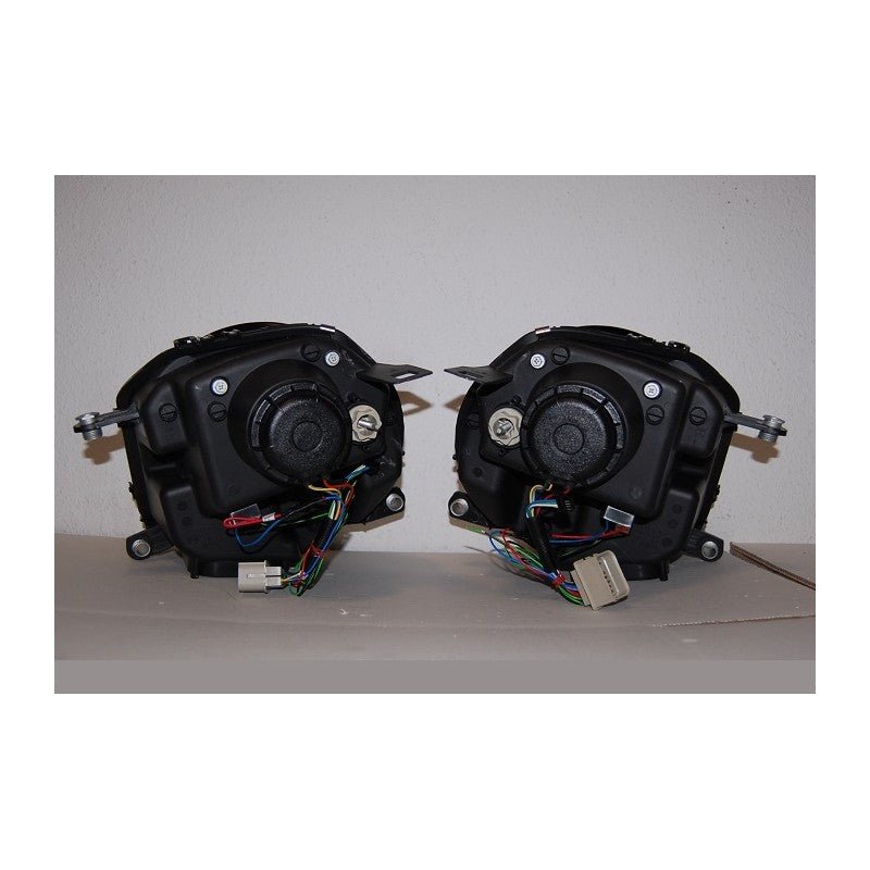 2 Phares Avant pour Mini Cooper R55 / R56 / R57 06-10 L/D Black Lti - MS accessoires Auto