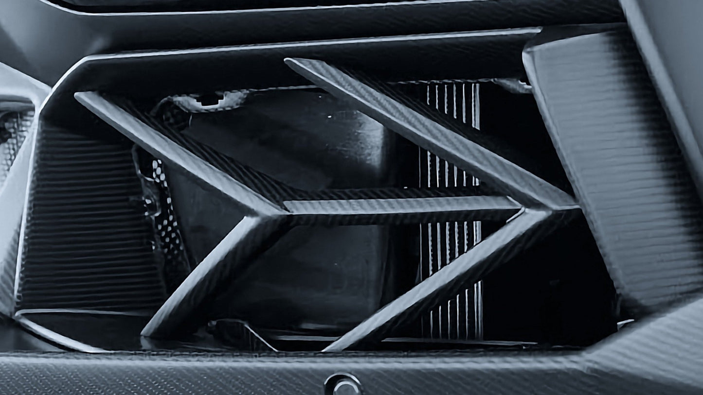 Prises d'air arrière en fibre de carbone « E - GT » DMC pour Lamborghini Aventador Coupé et Roadster d'origine - KDMPARTS EUROPE TUNING STORE