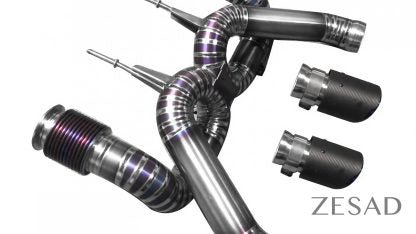 Système d'échappement en Titanium de ZESAD pour McLaren 720S Coupé et Spider d'origine - KDMPARTS EUROPE TUNING STORE