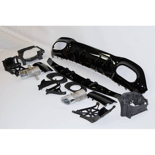 Diffuseur Déflecteur Arrière Mercedes V177 AMG Look A35 4 Portes - KDMPARTS EUROPE TUNING STORE