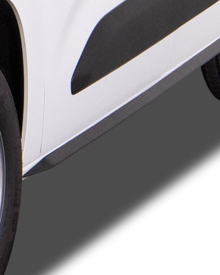 Jupes latérales RDX pour CITROEN Berlingo, PEUGEOT Partner & Rifter, OPEL Combo, TOYOTA ProAce City (Type E, 2018+) "Slim" - KDMPARTS EUROPE TUNING STORE