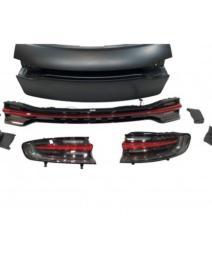 Malle de Coffre Arrière Porsche Macan 2014-2019 Look 2020 Aluminium - KDMPARTS EUROPE TUNING STORE