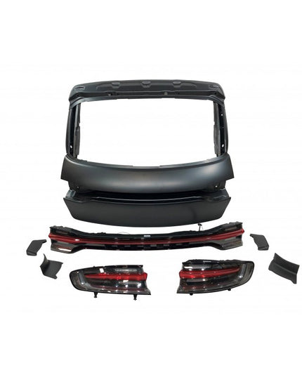 Malle de Coffre Arrière Porsche Macan 2014-2019 Look 2020 Aluminium - KDMPARTS EUROPE TUNING STORE