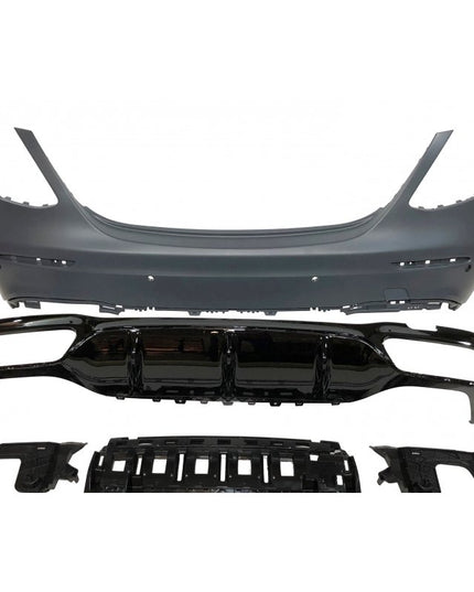 Pare Chocs Arrière Mercedes W213 2016-2019 Look AMG E63 - KDMPARTS EUROPE TUNING STORE