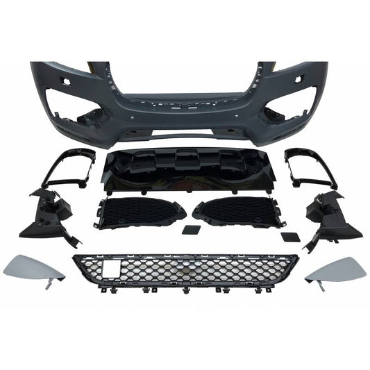Pare Chocs Avant Jaguar F-Pace 2017+ Radar Look Dynamic - KDMPARTS EUROPE TUNING STORE