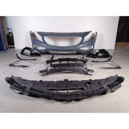 Pare Chocs Avant Mercedes W117 16-18 4P / SW Look AMG A45 - KDMPARTS EUROPE TUNING STORE